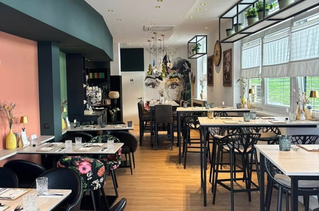 Innenraum von Gerlindes Café & Brunch in Preding